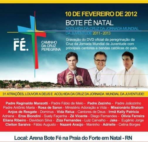 SDR e Mega Show em Natal – Bote Fé